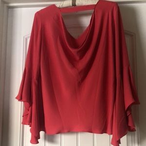 🌟HOST PICK🌟 WHBM Top with Back Drape